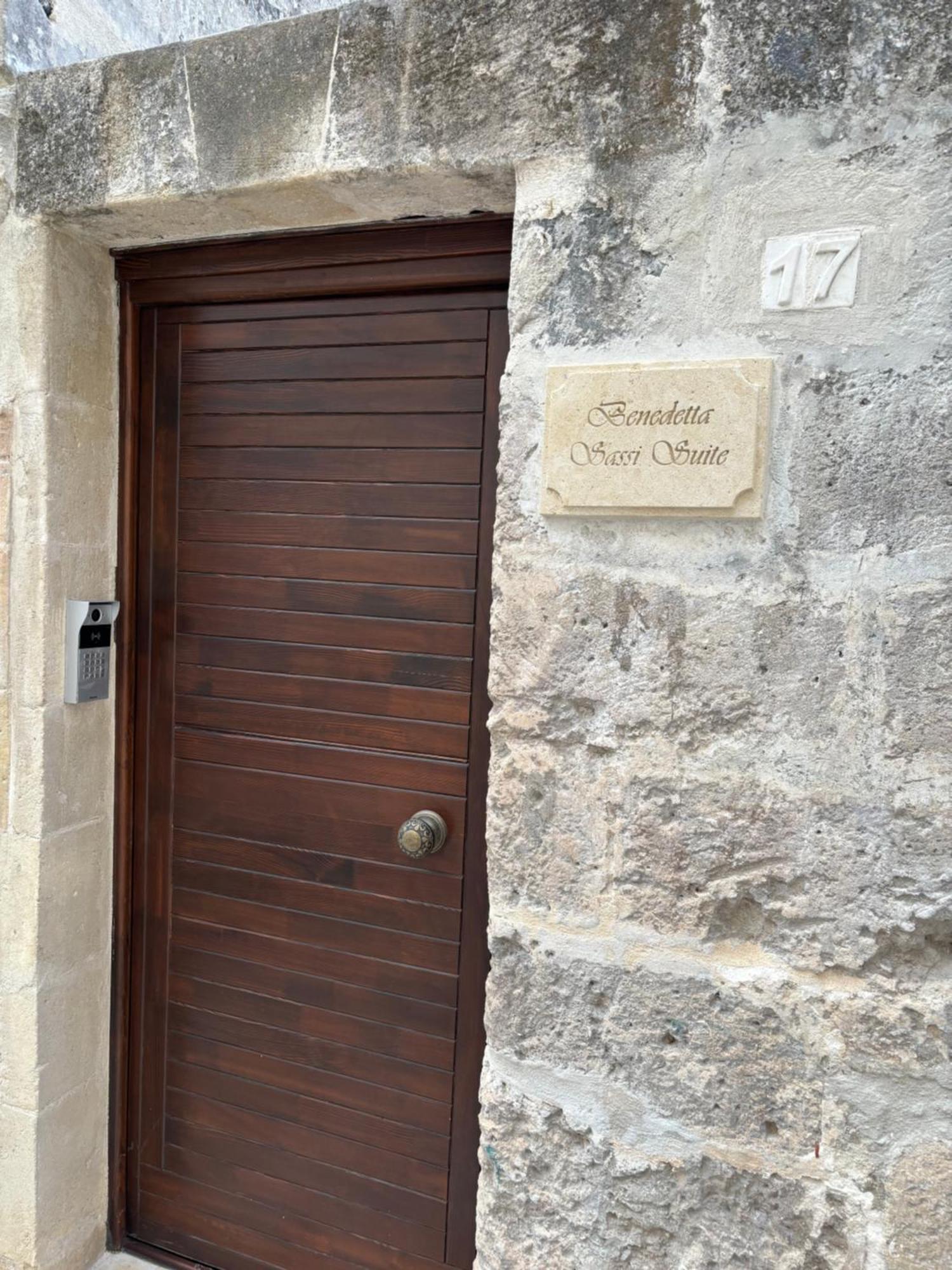 Benedetta Sassi Suite Matera Exterior foto